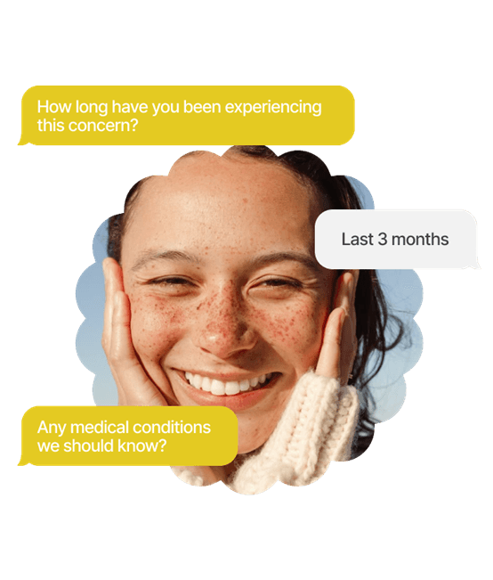 Health quiz on phone